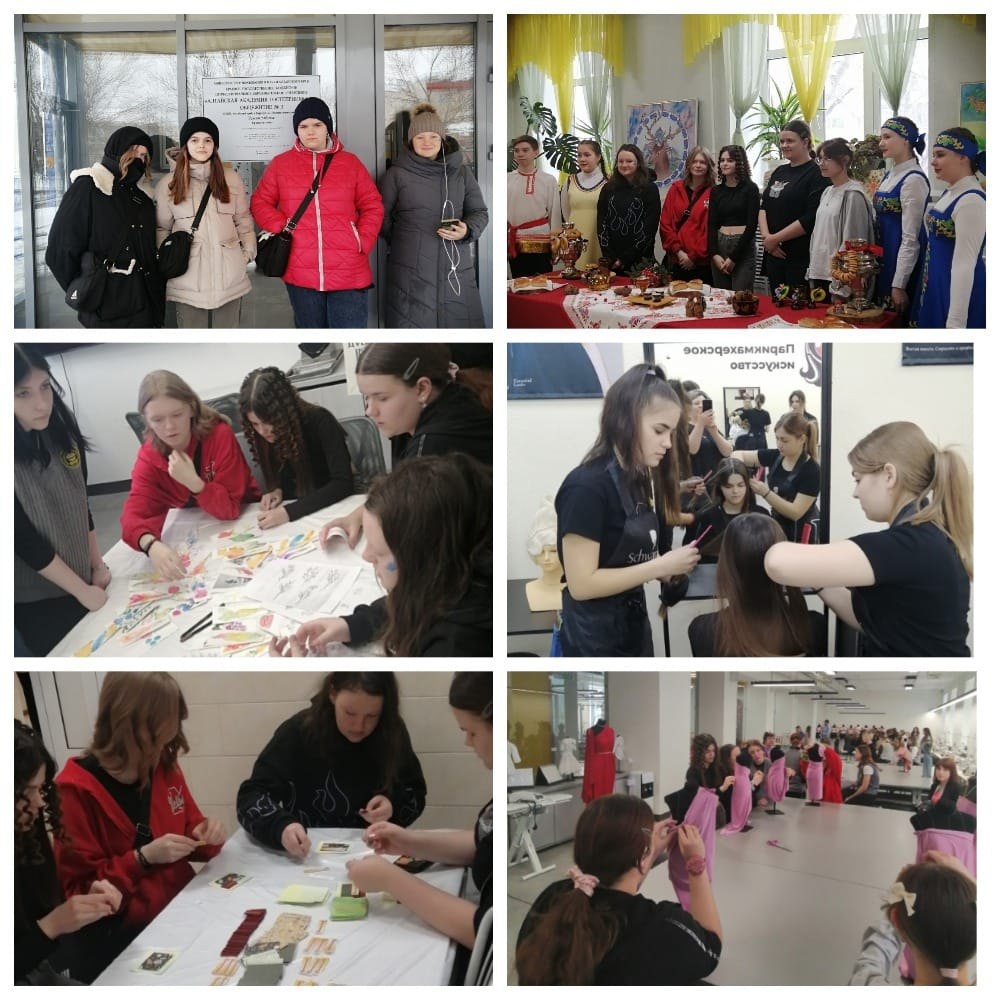 Девочки 9х классов в рамках профориентации посетили Алтайскую Академию Гостеприимства..