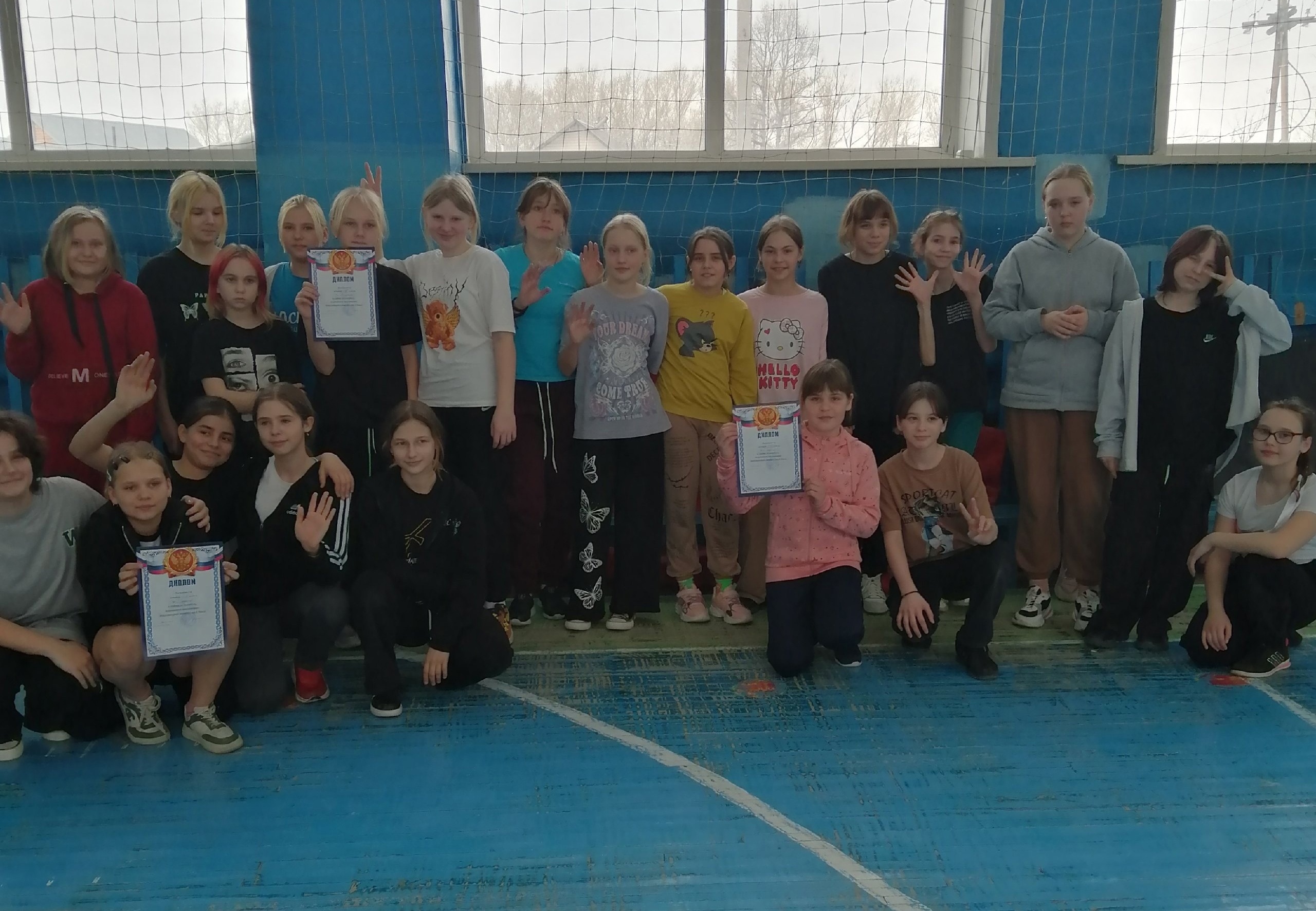 6 марта 2024 года прошёл турнир по волейболу, среди девочек 5 классов..