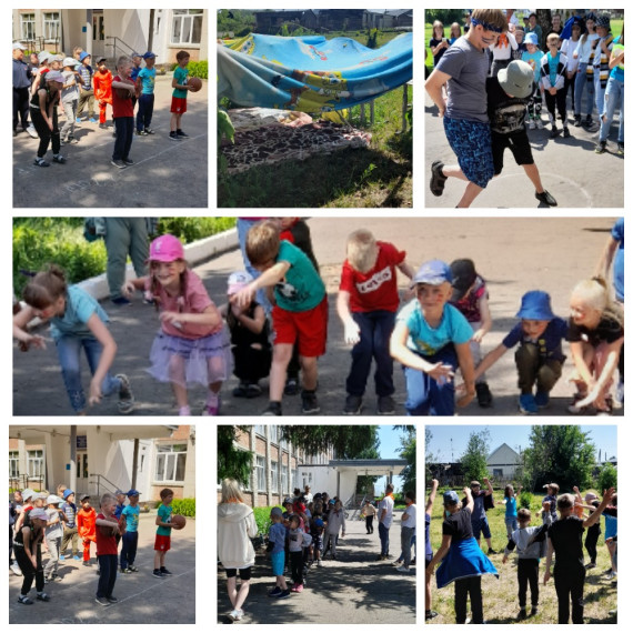 Работа детского пришкольного лагеря дневного пребывания "Радуга" 15.06.2023.